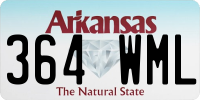 AR license plate 364WML