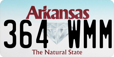 AR license plate 364WMM
