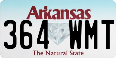 AR license plate 364WMT
