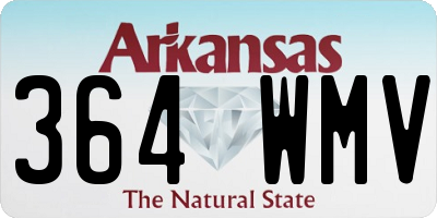 AR license plate 364WMV