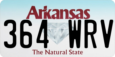 AR license plate 364WRV