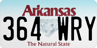 AR license plate 364WRY