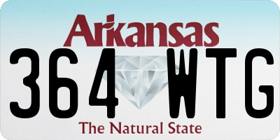 AR license plate 364WTG