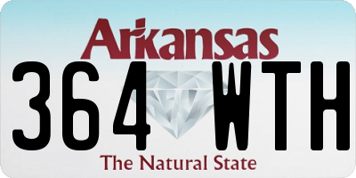AR license plate 364WTH