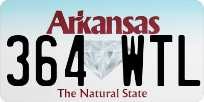 AR license plate 364WTL