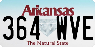 AR license plate 364WVE