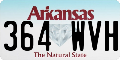 AR license plate 364WVH