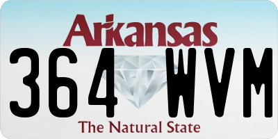 AR license plate 364WVM