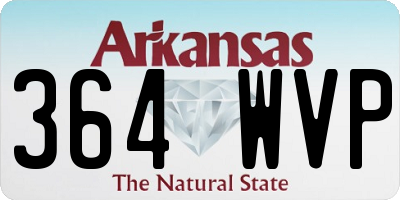 AR license plate 364WVP