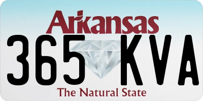 AR license plate 365KVA