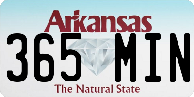 AR license plate 365MIN