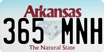 AR license plate 365MNH