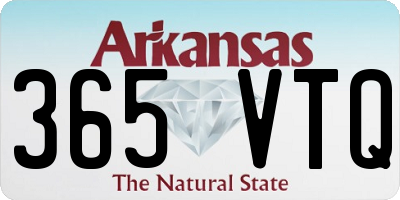 AR license plate 365VTQ