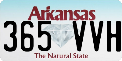 AR license plate 365VVH