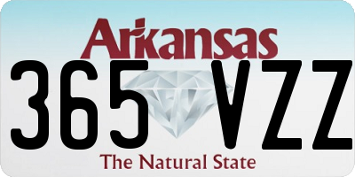 AR license plate 365VZZ