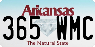 AR license plate 365WMC