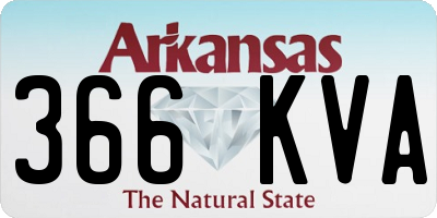 AR license plate 366KVA