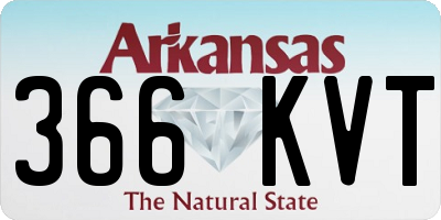 AR license plate 366KVT