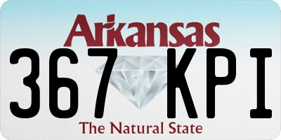 AR license plate 367KPI