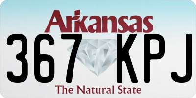 AR license plate 367KPJ