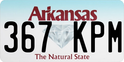 AR license plate 367KPM