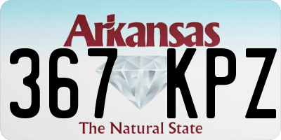 AR license plate 367KPZ