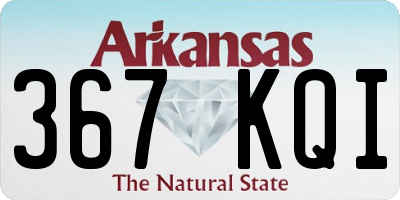 AR license plate 367KQI