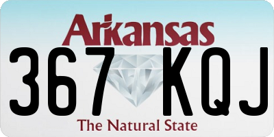 AR license plate 367KQJ