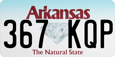 AR license plate 367KQP