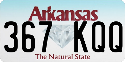 AR license plate 367KQQ