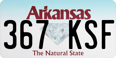AR license plate 367KSF