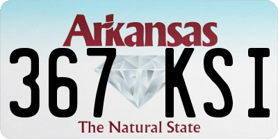 AR license plate 367KSI