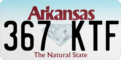 AR license plate 367KTF