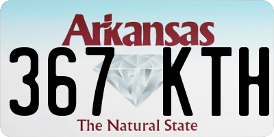 AR license plate 367KTH