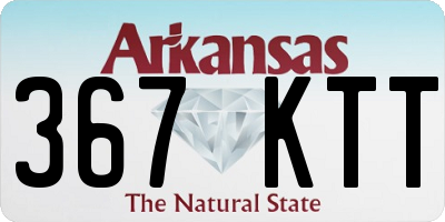 AR license plate 367KTT