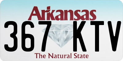 AR license plate 367KTV