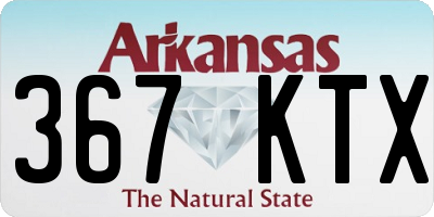AR license plate 367KTX