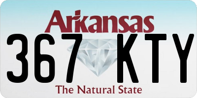 AR license plate 367KTY