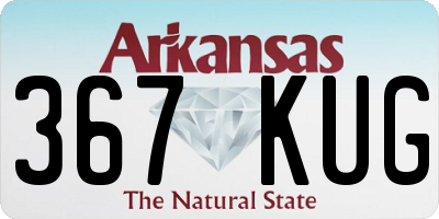 AR license plate 367KUG