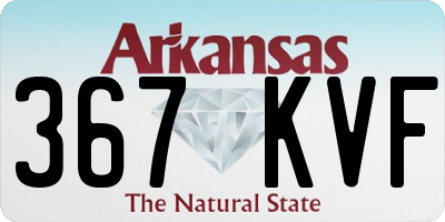 AR license plate 367KVF