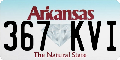 AR license plate 367KVI