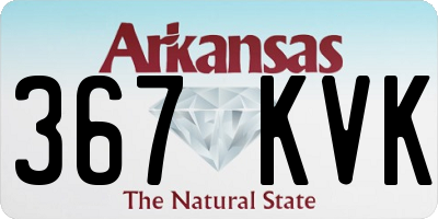 AR license plate 367KVK