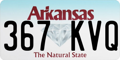 AR license plate 367KVQ