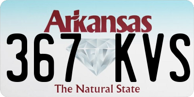 AR license plate 367KVS