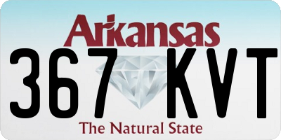 AR license plate 367KVT