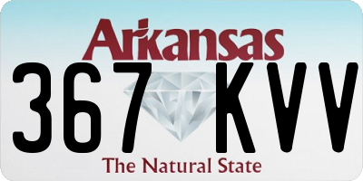 AR license plate 367KVV