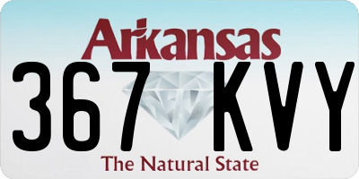 AR license plate 367KVY