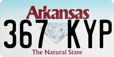 AR license plate 367KYP