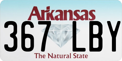 AR license plate 367LBY
