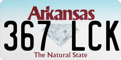 AR license plate 367LCK
